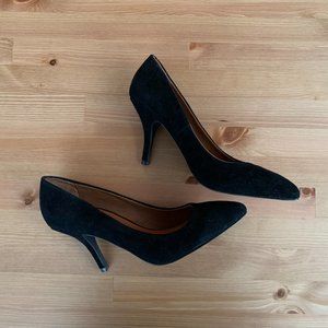 Chinese Laundry Suede Black Heels (9.5/40.5)